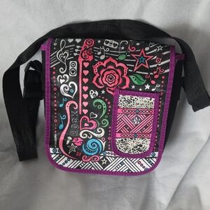 Cra Z Art Kids Messenger Bag with Music and Heart Design